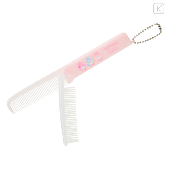 Japan Sanrio Folding Brush & Comb - My Melody 50th Anniversary - 3