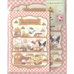 Japan Sanrio Stationery Letter Set - Characters Pastry Chef