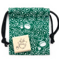 Japan Ghibli Stamp With Drawstring Bag - Totoro : Walking Green - 1