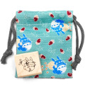 Japan Ghibli Stamp With Drawstring Bag - Totoro : Collect Food - 1