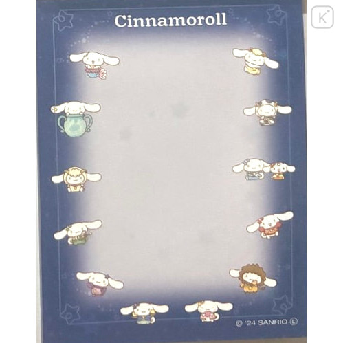 Japan Sanrio Mini Notepad - Cinnamoroll : Horoscope Sky - 2