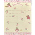Japan Sanrio Mini Notepad - Marron Cream : My Friends Pink Rose - 3