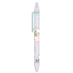 Japan Mofusand Ballpoint Pen - Cat : Ribbon Flower Nyan