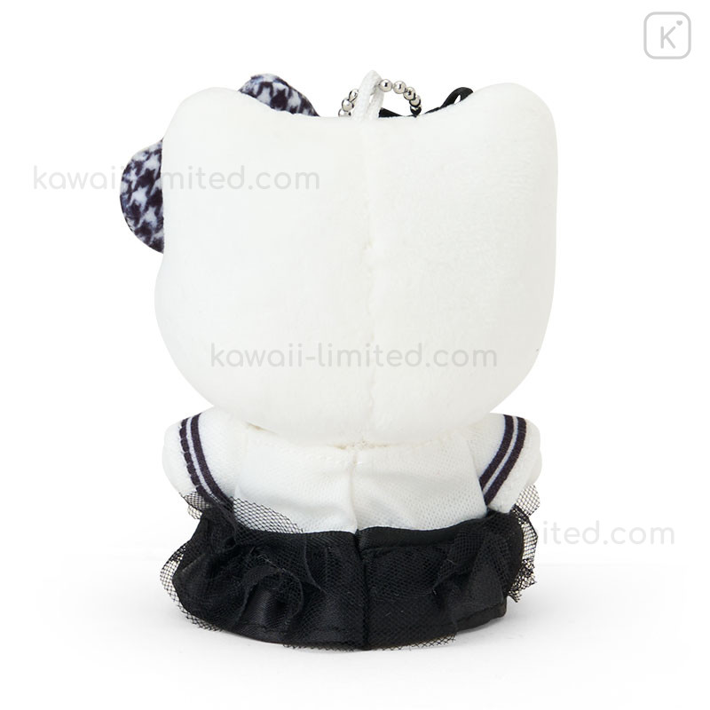 Japan Sanrio Original Mascot Holder - Hello Kitty : Monotone