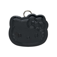 Japan Sanrio Original Face-shaped Pouch - Hello Kitty : Monotone