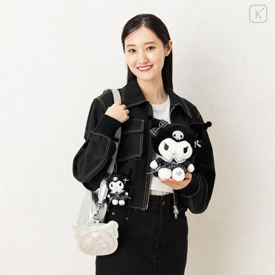 Japan Sanrio Original Shoulder Bag - Hello Kitty : Monotone - 6