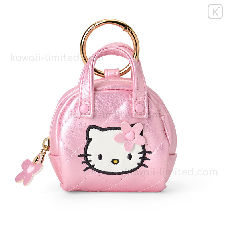 hello kitty mini backpack pink quilt Pouch Perfect for fans who want to carry a touch of kawaii magic wherever they go Fast Forward Sanrio Hello Kitty