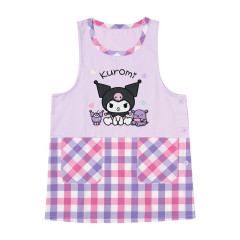 Japan Sanrio Original Tank Top Apron - Kuromi