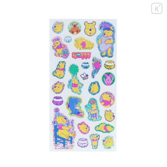 Japan Disney Hologram Sticker Sheet - Winnie the Pooh - 3