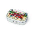 Japan Sanrio Mirror Accessory Case - Hello Kitty : Bus - 1
