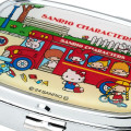 Japan Sanrio Mirror Accessory Case - Hello Kitty : Bus - 4
