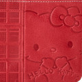 Japan Sanrio Genuine Leather Pouch - Hello Kitty - 4