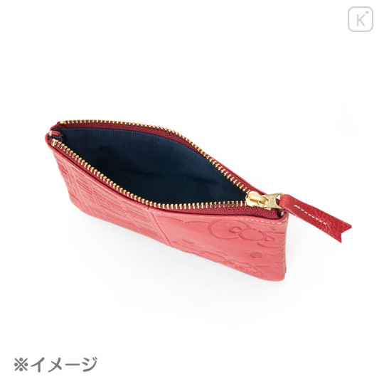 Japan Sanrio Genuine Leather Pouch - Pompompurin - 3