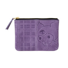 Japan Sanrio Genuine Leather Pouch - Kuromi