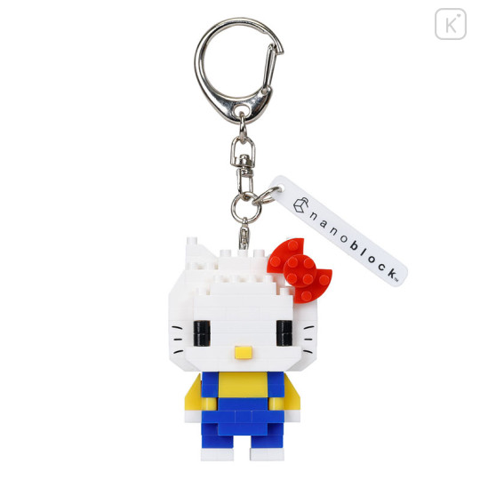 Japan Sanrio Nanoblock n-fig Keychain - Hello Kitty - 1