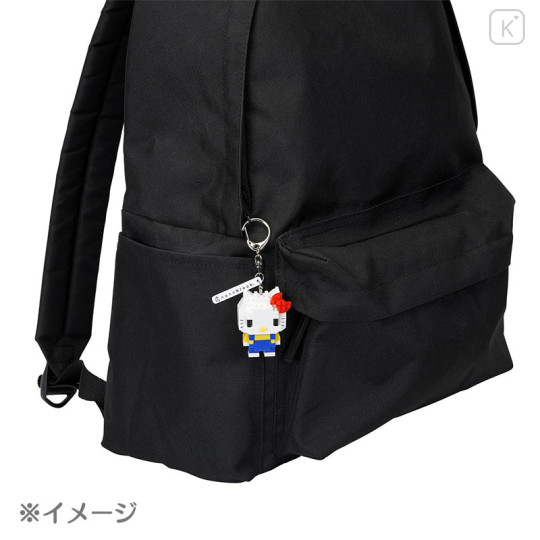 Japan Sanrio Nanoblock n-fig Keychain - Hello Kitty - 4