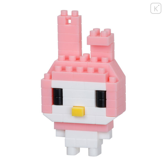 Japan Sanrio Nanoblock n-fig Keychain - My Melody - 2