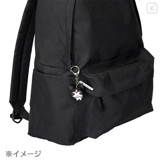 Japan Sanrio Nanoblock n-fig Keychain - Kuromi - 4