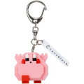 Japan Kirby Nanoblock n-fig Keychain - Kirby : Full Stomach - 1