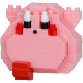 Japan Kirby Nanoblock n-fig Keychain - Kirby : Full Stomach - 4