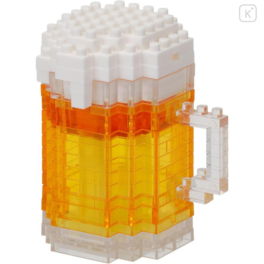 Japan Nanoblock n-fig Keychain - Beer - 4