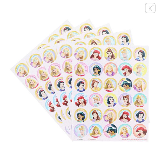 Japan Disney Reward Sticker Set - Disney Princess : Good Job - 3