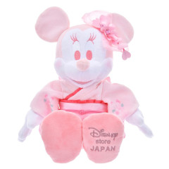 Japan Disney Store Plush Toy - Minnie Mouse : Kimono Sakura 2025