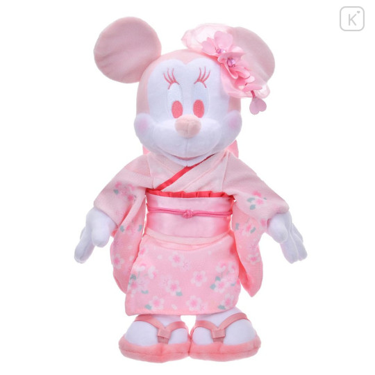 Japan Disney Store Plush Toy - Minnie Mouse : Kimono Sakura 2025 - 4