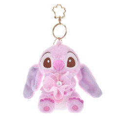 Japan Disney Store Plush Keychain - Stitch : Sakura 2025