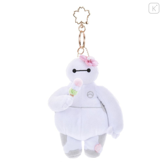 Japan Disney Store Plush Keychain - Baymax : Sakura 2025 - 1