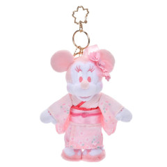 Japan Disney Store Plush Keychain - Minnie Mouse : Kimono Sakura 2025