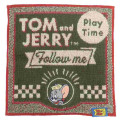 Japan Tom and Jerry Mini Towel Jacquard Handkerchief - Tuffy : Play Time Follow Me - 1
