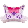 Japan Sanrio Pearl Acrylic Hair Claw Clip - Kuromi : Ribbon - 1