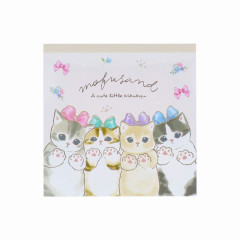 Japan Mofusand Square Memo - Paw Pads