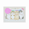 Japan Mofusand Die-cut Mini Letter Set - Paw Pads - 1