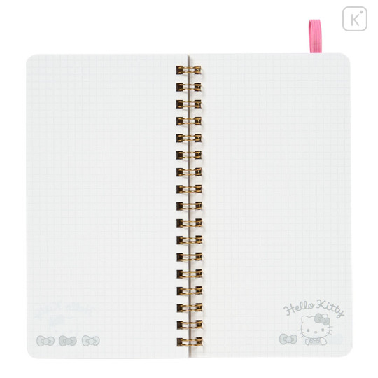 Japan Sanrio Original Slim Ring Notebook - Hello Kitty - 3