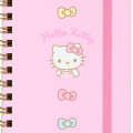 Japan Sanrio Original Slim Ring Notebook - Hello Kitty - 4