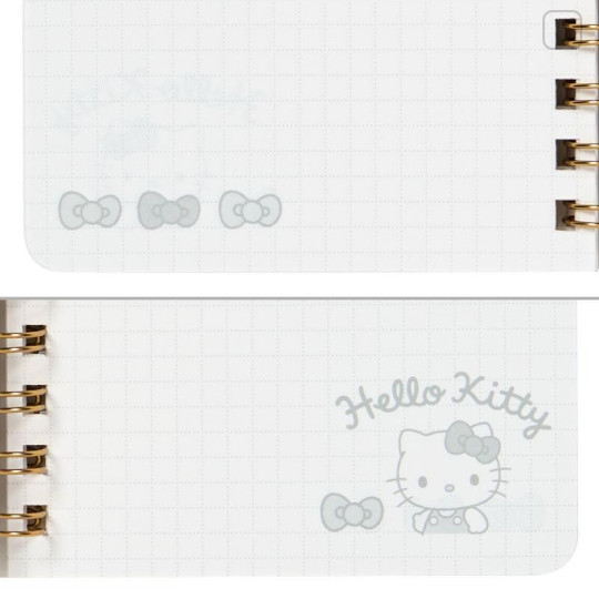 Japan Sanrio Original Slim Ring Notebook - Hello Kitty - 5