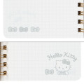 Japan Sanrio Original Slim Ring Notebook - Hello Kitty - 5