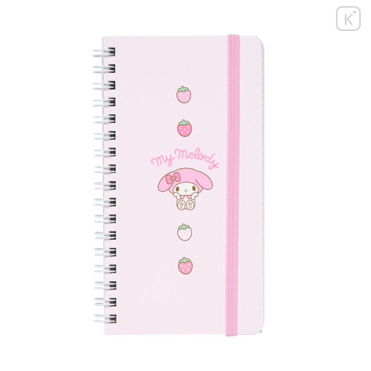 Japan Sanrio Original Slim Ring Notebook - My Melody - 1
