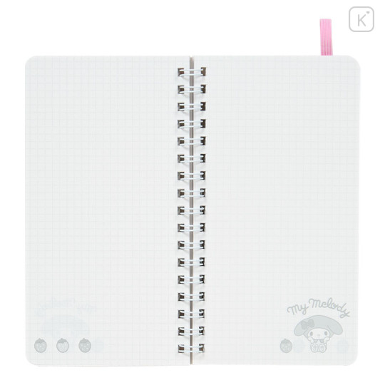 Japan Sanrio Original Slim Ring Notebook - My Melody - 3