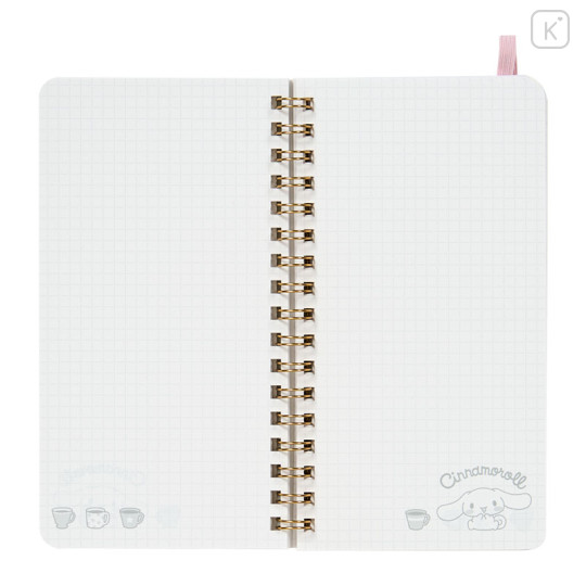Japan Sanrio Original Slim Ring Notebook - Cinnamoroll - 3