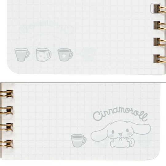 Japan Sanrio Original Slim Ring Notebook - Cinnamoroll - 5