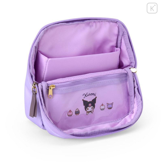 Japan Sanrio Original Stand Stationery Case - Kuromi : Simple - 4