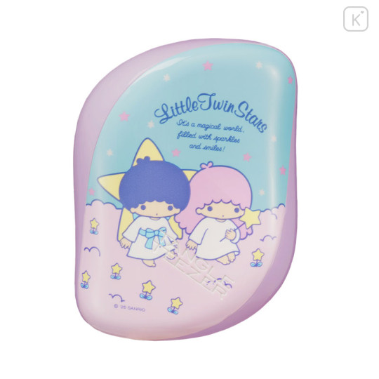 Japan Sanrio Tangle Teezer Hair Care Brush Compact Styler - Little Twin Stars - 2