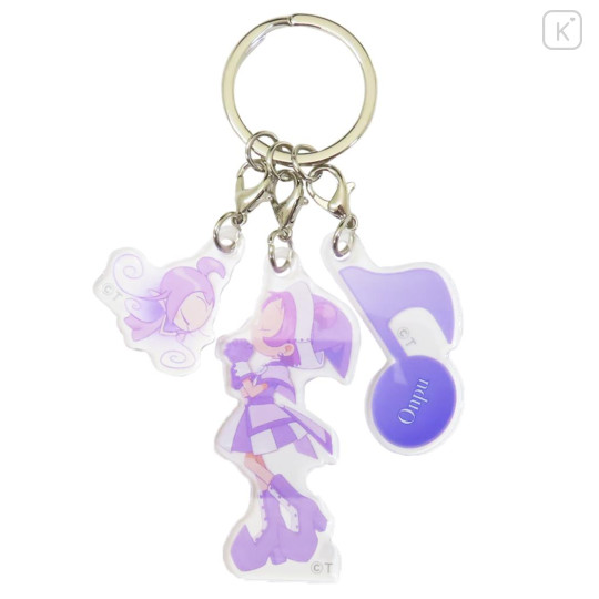 Japan Ojamajo Doremi Acrylic Keychain 3 Charm - Segawa Onpu & Roro 25th Anniversary - 1