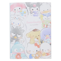 Japan Sanrio A6 Notepad - Characters : Friends Always Together