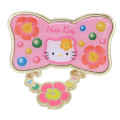 Japan Sanrio Pin Badge - Hello Kitty 50th Anniversary Y2k Houndstooth Pink - 1