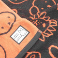 Japan Miffy Jacquard Face Towel - Miffy : Animals Orange Red - 2