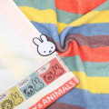 Japan Miffy Jacquard Long Towel - Miffy : Animals Colorful - 2